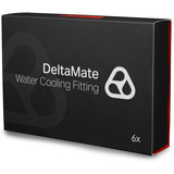 Thermal Grizzly DeltaMate Rotary – 90°, Verbindung schwarz, 6er Pack