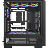 Thermaltake S380 TG ARGB Black, Tower-Gehäuse schwarz, Tempered Glass