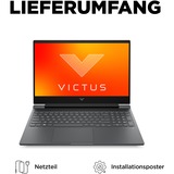 Victus by HP 16-s0175ng, Gaming-Notebook grau, ohne Betriebssystem, 40.9 cm (16.1 Zoll) & 144 Hz Display, 1 TB SSD