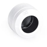 Alphacool Eiszapfen PRO 13mm HardTube Anschraubtülle G1/4 - White, Verbindung weiß/schwarz, 6er Set