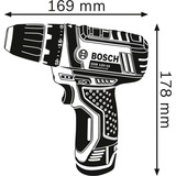 Bosch Professional 12V Profi Set GSR 12V-15, GWS 12V-76 Combo Kit, Werkzeug-Set blau, 2x Li-Ionen Akku 2,0Ah, L-BOXX