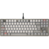 CHERRY KC 500 MX LP TKL, Tastatur grau, DE-Layout, Cherry MX Low Profile 2.0 Ivory