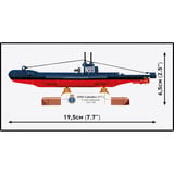 COBI HMS Upholder (P37) U-class submarine, Konstruktionsspielzeug Maßstab 1:300