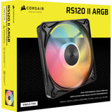 Corsair RS120 II ARGB, Gehäuselüfter schwarz, 120 mm