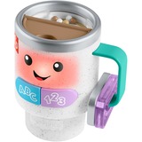 Fisher-Price Lern- und Spielspaß Barista-Becher, Lernspaß musikalisches Spielzeug für Babies, mehrsprachige Version