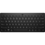 HP 355 Kompakte Bluetooth-Tastatur für mehrere Geräte schwarz, DE-Layout, Plunger