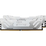Kingston CU-DIMM 48 GB DDR5-8400 (2x 24 GB) Dual-Kit, Arbeitsspeicher silber/schwarz, KF584CU40RWK2-48, FURY Renegade, INTEL XMP