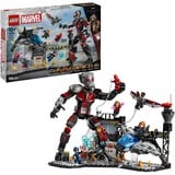 LEGO 76314 Marvel Super Heroes Captain America: Civil War Actionduell, Konstruktionsspielzeug 