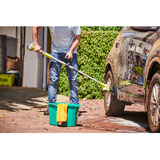 Ryobi ONE+ Akku-Reinigungsbürste R18TPS-120G, Ø 15cm, teleskopierbar, 18Volt grün/schwarz, Li-Ionen Akku 2,0Ah