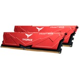 Team Group DIMM 32 GB DDR5-6000 (2x 16 GB) Dual-Kit, Arbeitsspeicher rot, FLRD532G6000HC38ADC01, Vulcan, INTEL XMP