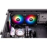 Thermaltake CT120 ARGB Sync PC Cooling Fan, Gehäuselüfter schwarz, 2er Pack, ohne Controller, 120 mm