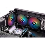 Thermaltake CT120 ARGB Sync PC Cooling Fan, Gehäuselüfter schwarz, 2er Pack, ohne Controller