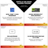 Victus by HP 15-fa2176ng, Gaming-Notebook schwarz, Intel® Core™ i7-13620H, NVIDIA GeForce RTX 5060, 24 GB DDR5, 1 TB (1 TB SSD), Windows 11 Home