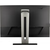 ViewSonic VG2756V-2K Videokonferenzmonitor, LED-Monitor 68.6 cm (27 Zoll), schwarz, QHD, IPS, Webcam, Mikrofon,  LED-Licht, USB-Hub, USB-C