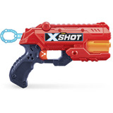 ZURU XSHOT Excel - Reflex 6 Blaster mit Darts, Dartblaster 