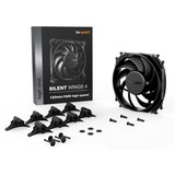be quiet! Silent Wings 4 PWM high-speed 120x120x25, Gehäuselüfter schwarz, 120 mm