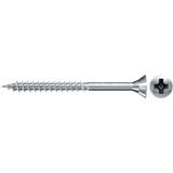 fischer Spanplattenschraube ClassicFast II 5,0x50 Senkkopf PZ 200 Stück, mit Teilgewinde