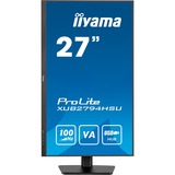 iiyama ProLite XUB2794HSU-B6, LED-Monitor 69 cm (27 Zoll), schwarz (matt), FullHD, AMD Free-Sync, VA, 100Hz Panel
