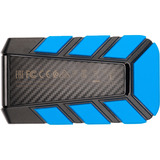 ADATA External SSD SD820 2 TB, Externe SSD schwarz/blau, USB-C 3.2 Gen 2 (10 Gbit/s)