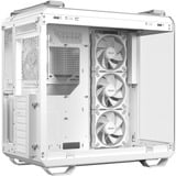 ASUS TUF GAMING GT502 HORIZON ARGB , Tower-Gehäuse weiß, Tempered Glass x 2