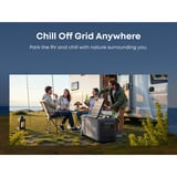Anker SOLIX EverFrost 2 58L, Kühlbox grau/schwarz, mit 2 Akkus