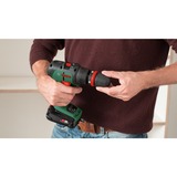 Bosch Akku-Schlagbohrschrauber AdvancedImpact 18 grün/schwarz, 2x Li-Ionen Akku 1,5Ah, Koffer, POWER FOR ALL ALLIANCE