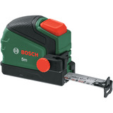 Bosch Maßband 5m + Bleistiftclip, Bandmaß grün/schwarz