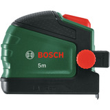 Bosch Maßband 5m + Bleistiftclip, Bandmaß grün/schwarz