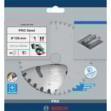 Bosch PRO Steel cordless Kreissägeblatt, Ø 136mm, 30Z Bohrung 20mm, für Akku-Handkreissägen