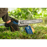 Bosch Professional Akku-Teleskop-Hochentaster GKE 18V-25 TP Professional solo, Kettensäge blau, ohne Akku und Ladegerät