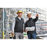 Bosch Professional Beheizbare Weste GHV 12+18V XA, M, Arbeitskleidung schwarz, ohne Akku