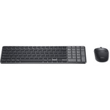 Dell Pro 7 wiederaufladbare kompakte Tastatur und Maus (KM746), Desktop-Set graphit, DE-Layout, Scherenmechanik