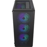 ENDORFY Ventum 200 ARGB, Tower-Gehäuse schwarz, Seitenteil aus Tempered Glass