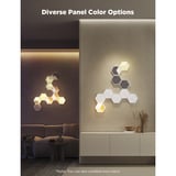 Govee Glide Hexagon Light Panels Ultra 7er-Pack, LED-Leuchte grau