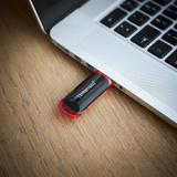 Intenso Business Line 64 GB USB 2.0, USB-Stick schwarz/rot, 3511490