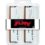 Kingston FURY DIMM 64 GB DDR5-6400 (2x 32 GB) Dual-Kit, Arbeitsspeicher weiß, KF564C32BWEK2-64, FURY Beast, INTEL XMP, AMD EXPO