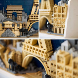 LEGO 21064 Architecture Paris - Stadt der Liebe, Konstruktionsspielzeug 