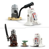 LEGO 75410 Star Wars Mandos und Grogus N-1 Starfighter, Konstruktionsspielzeug 