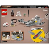 LEGO 75410 Star Wars Mandos und Grogus N-1 Starfighter, Konstruktionsspielzeug 