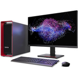 Lenovo ThinkStation P8 (30HH00A3GE), PC-System schwarz/rot, Windows 11 Pro
