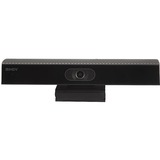 Lindy USB Typ A 4K30 Konferenz-Soundbar & Kamera, Webcam schwarz