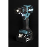 Makita Akku-Bohrschrauber mit Wechselkopfsystem DDF491ZJ01, 18Volt blau/schwarz, ohne Akku und Ladegerät, mit vier verschiedenen Aufsätzen