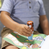 Spin Master Melissa & Doug - Sticker WOW! Hund Aufkleberstempel & Block, Basteln 