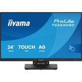 iiyama ProLite T2454MSC-B3AG, LED-Monitor 60.5 cm (23.8 Zoll), schwarz (matt), FullHD, IPS, Touchscreen, USB-Hub