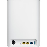 ASUS ZenWifi AX (XP4) AX1800 2er Set, Router weiß, 1x Router + 1x Satellit