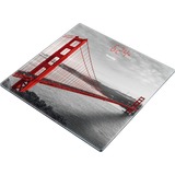 Beurer Personenwaage GS215 San Francisco grau/rot