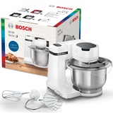 Bosch MUMS2EW00 Küchenmaschine weiß, 700 Watt, Serie 2