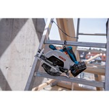 Bosch Professional Akku-Handkreissäge GKS 18V-57-2 Professional blau/schwarz, 2x Li-Ion Akku ProCORE18V 5,5Ah, in L-BOXX