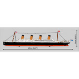 COBI R.M.S. Titanic , Konstruktionsspielzeug Maßstab 1:450