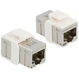 DeLOCK Adapter RJ-45 Buchse > RJ-45 Buchse kompakt, Cat.6a, Kupplung 